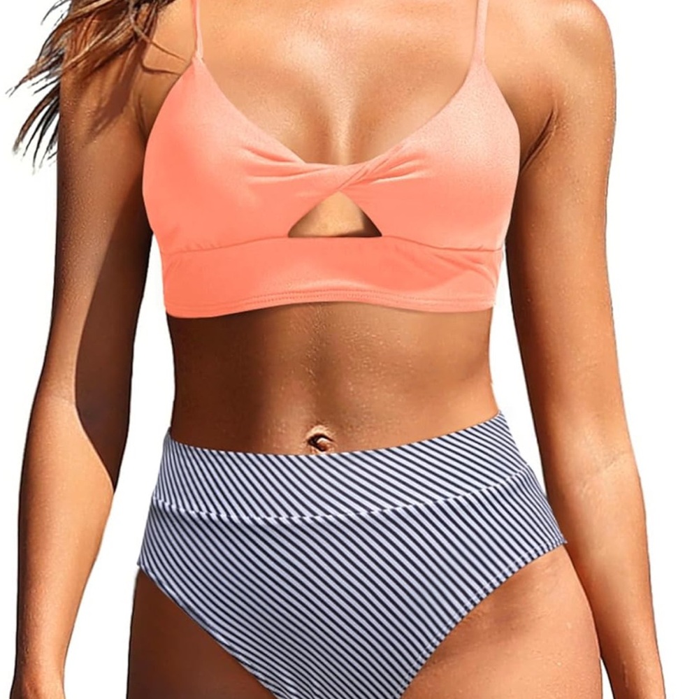 Holipick Hight‎ waisted bikini set size L